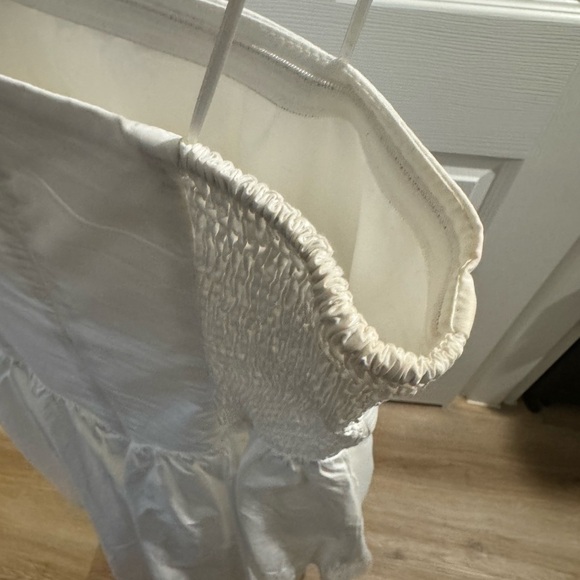 AMANDA UPRICHARD White Strapless Holland Dress - Picture 7 of 15